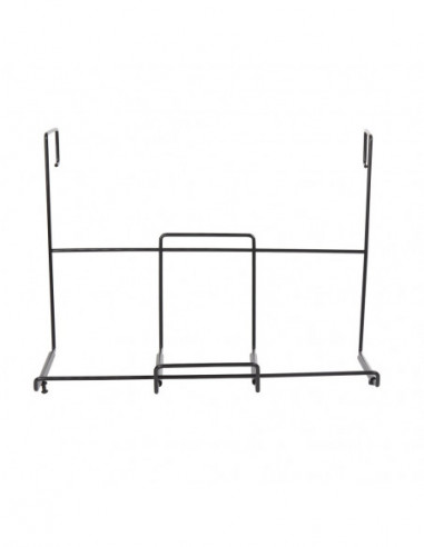 DIFFUSION Support pour jardinière métal balcon, Dim: 38x26,5xh.26 cm, métal