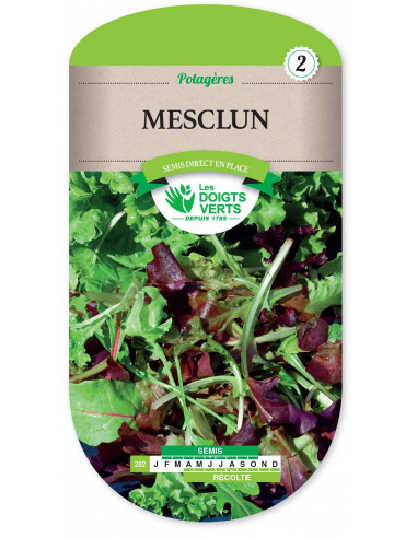 LES DOIGTS VERTS Mesclun (mélange de salades)