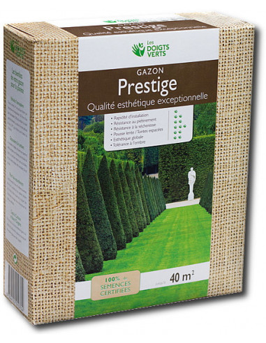 LES DOIGTS VERTS Gazon Prestige 1 kg