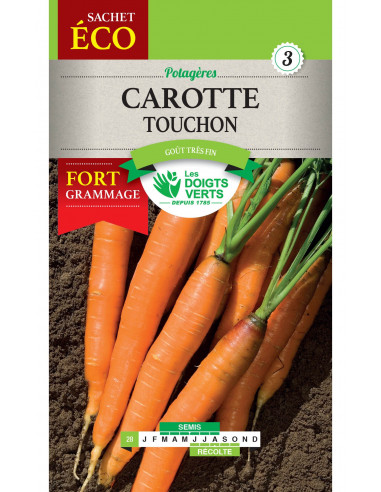 LES DOIGTS VERTS Carotte Touchon Eco