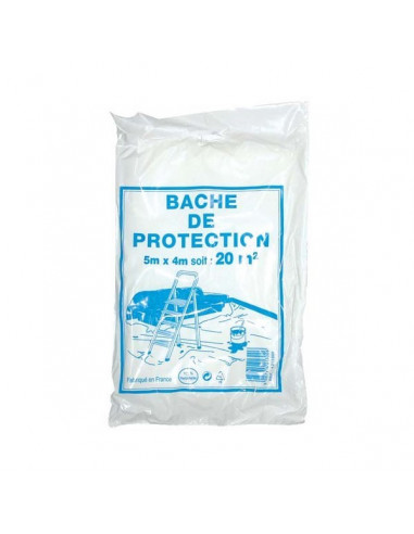 SAVY Bâche de protection fine - 4 m x 5 m