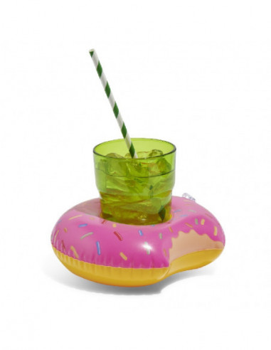 DIFFUSION Porte-verre gonflable donut Ø 18cm