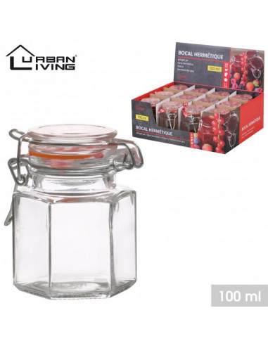 FORNORD Bocal hermétique avec clip - 100 mL