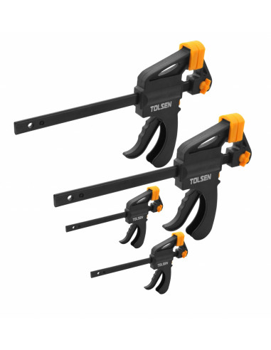 TOLSEN Serre-joint attache rapide x4 pcs