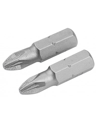 TOLSEN Embout de vissage x2 pcs PZ3 x 25 mm