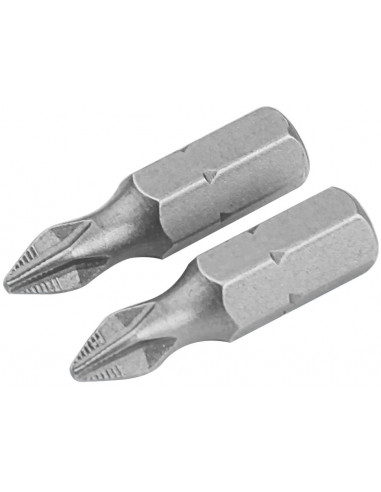 TOLSEN Embout de vissage x2 pcs PH3 x 25 mm