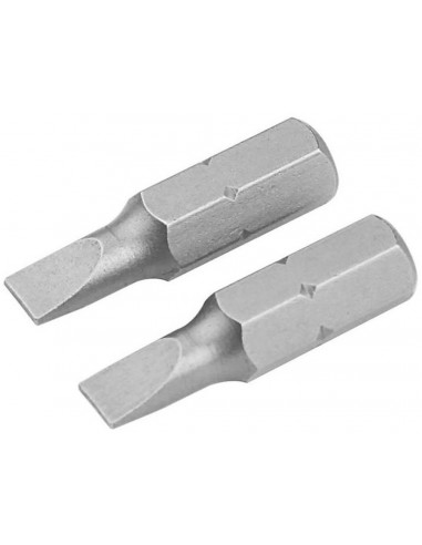 TOLSEN Embout de vissage x2 pcs SL1,2 x 6,5 x 25 mm