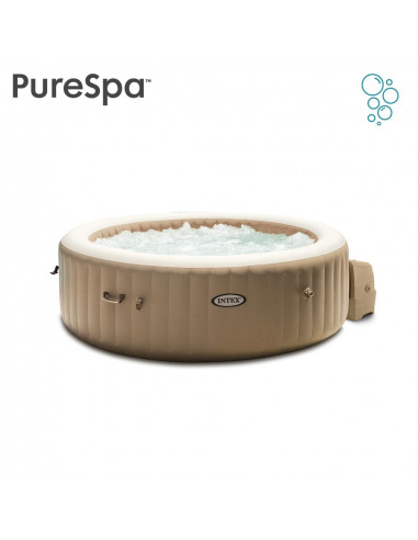 INTEX Pure Spa Gonflable SAHARA Bulles 4 places Ø.1,96 x H.0,71 m