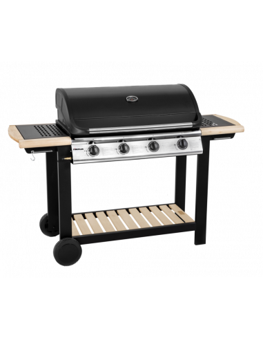 FIREPLUS Barbecue à gaz 4 brûleurs CONTROL 4 144 x H.106 x 56 cm