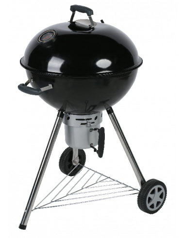 FIREPLUS Barbecue à charbon KETTLE 57 Ø57 cm noir