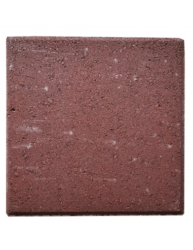 OLDCASTLE Dalle en pierre rouge carré 30,48 x 30,48 cm