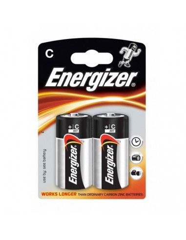 ENERGIZER Pile classic C x2 power - LR14 1.5V