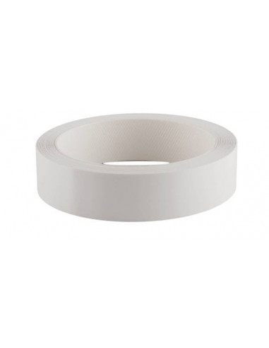 SPTD Bande de chant thermocollante blanc mat - 23 mm x 5 ml