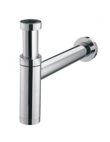 WIRQUIN 30718699 TEOS  Siphon de lavabo court en abs chromé - Ø32 mm