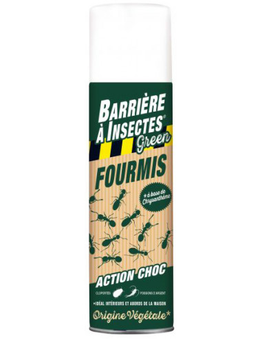 BARRIÈRE À INSECTES® GREEN  Anti-fourmis base chrysanthème 500 ml