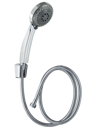 WIRQUIN 60720861 Combiné de douche BALIA chromé - 5 jets