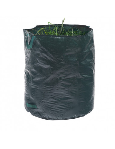 DIFFUSION 545235 Sac de jardin vert 270 L - Ø67 x H.76 cm