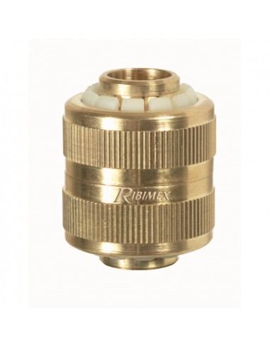 RIBIMEX PRA/RLB.4220 Raccord réparateur en laiton - Ø15 mm