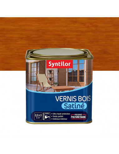 SYNTILOR Vernis BOIS teck satiné - 0,5L