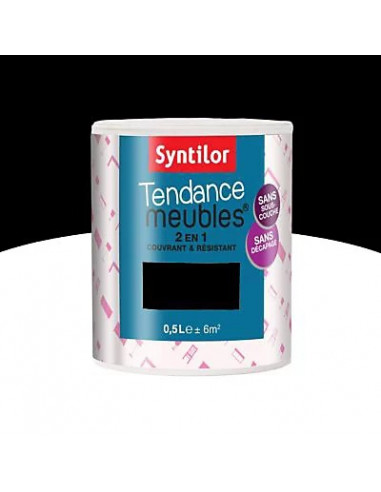 SYNTILOR Tendance meuble soft noir mat - 0,5L