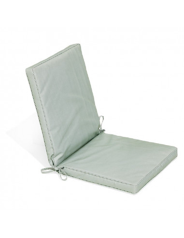 DIFFUSION 558209 Coussin de fauteuil Vert Sauge - 90 x 42 x H.5 cm