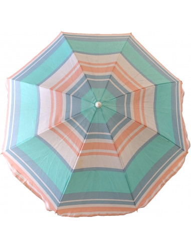 DIFFUSION 544811 Parasol inclinable SUN bayadère - Ø160 x H.195 cm