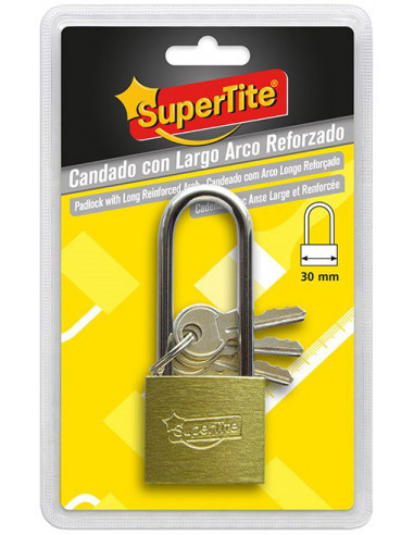 SUPERTITE 7266 Cadenas avec anse renforcée - 30 mm