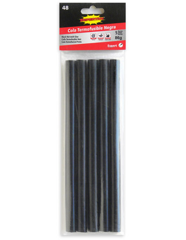 SUPERTITE 2748 Colle thermofusible noir - 86 g, Ø11 mm x 18 cm