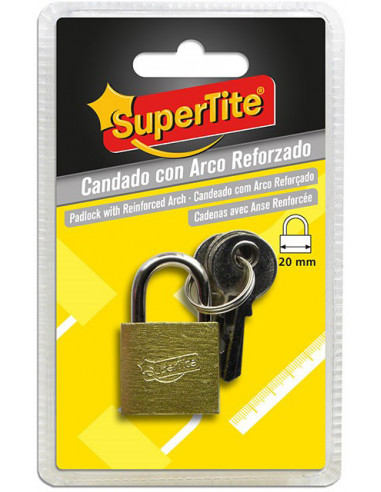 SUPERTITE 7268 Cadenas avec anse renforcée - 20 mm