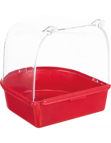 TRIXIE 5401 Baignoire semi-circulaire en plastique - 14 x 14 x 15 cm