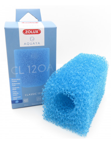 ZOLUX 330212 Mousse bleue CL 120 B pour pompe classic 120. d'aquarium