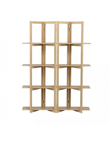 DIFFUSION 550885 Étagère paravent en bois - 120 x 32 x H.160 cm