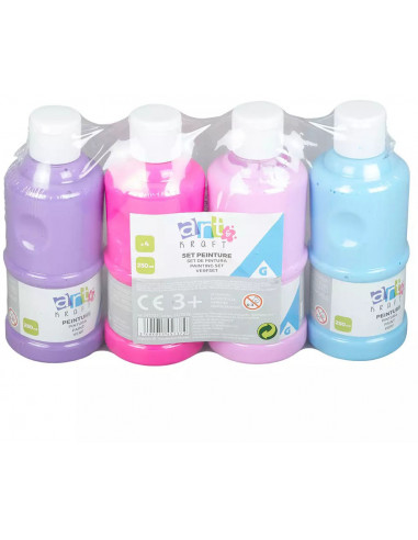 DIFFUSION 545737 Peinture créative (x4) - 250 mL