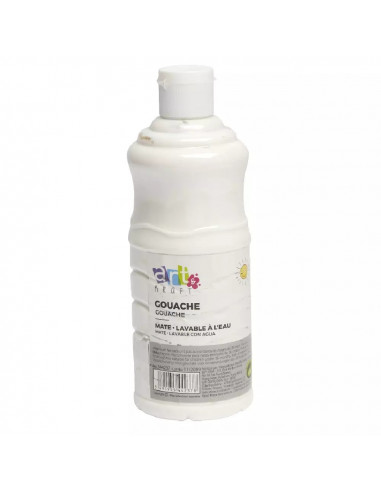 DIFFUSION 544237 Peinture Gouache blanc - 500 mL