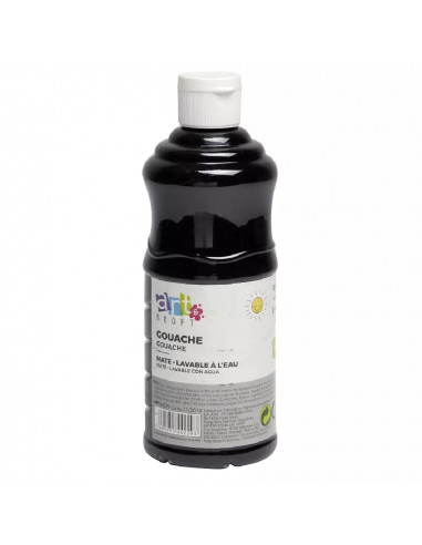 DIFFUSION 544229 Peinture Gouache noir - 500 mL