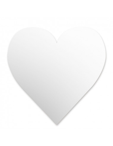 DIFFUSION 557692 Miroir sticker coeur (x3) - 20 x 20 cm