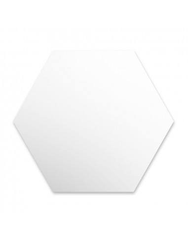 DIFFUSION 557688 Miroir sticker hexagonal (x3) - 20 x 20 cm