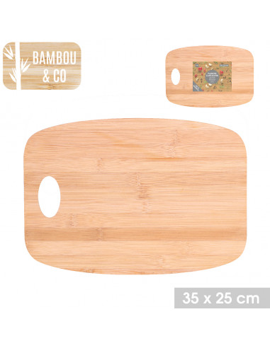 FORNORD 25517 Planche à découper en Bambou - 35 x 25 cm