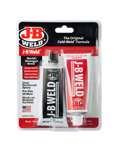 Tubes époxy j-b weld x2 10oz