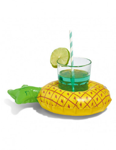 DIFFUSION 547599 Porte verre gonflable ananas - Ø20 cm