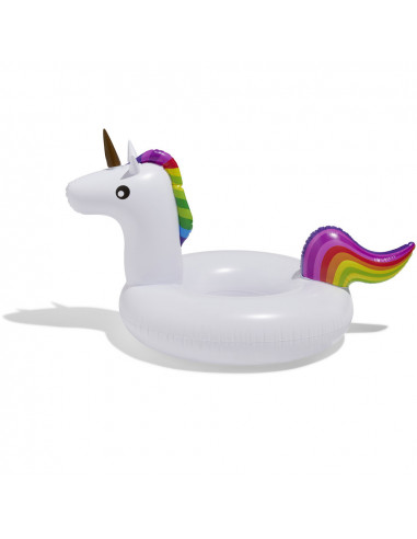 DIFFUSION 547552 Bouée gonflable Licorne - 143 x 86 x H.99 cm