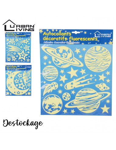 FORNORD 345142 Autocollants décoratifs fluorescents