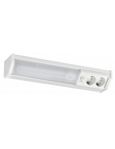 RABALUX 2321 Lampes à panneaux BATH plastique blanc - G23 PL 1x MAX 11W