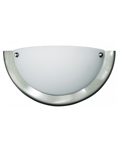 RABALUX 5181 Luminaire mural UFO verre chrome satiné - E27 1x MAX 60W