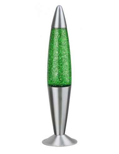 RABALUX 4113 Lampe design GLITTER verre vert - E14 G45 1x MAX 25W