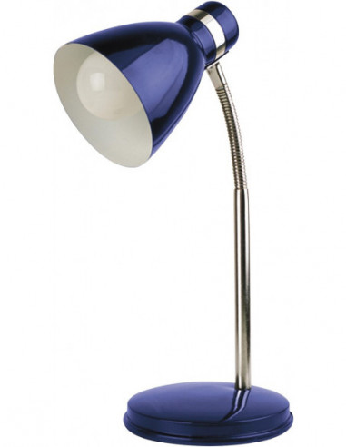 RABALUX 4207 Lampe de chevet PATRIC métal bleu - E14 1x MAX 40W