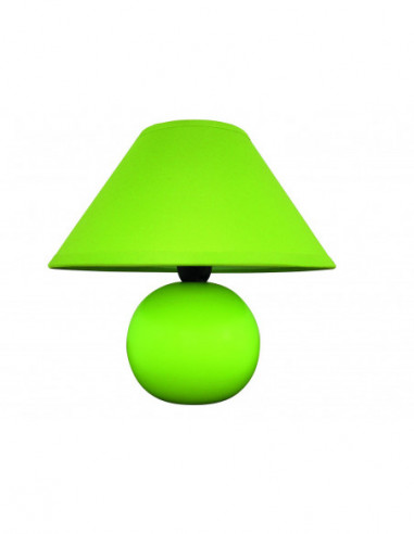 RABALUX 4907 Lampe de chevet ARIEL textile vert - E14 1x MAX 40W