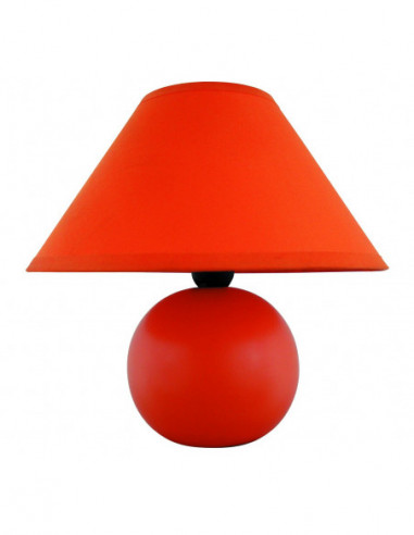 RABALUX 4904 Lampe de chevet ARIEL textile orange - E14 1x MAX 40W