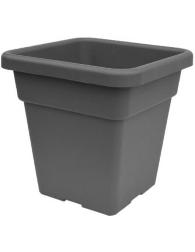 ARTPLAST MAX.038.CB.AN Pot maxi QUADRO MAXI Anthracite carré - 38 x H.38 cm