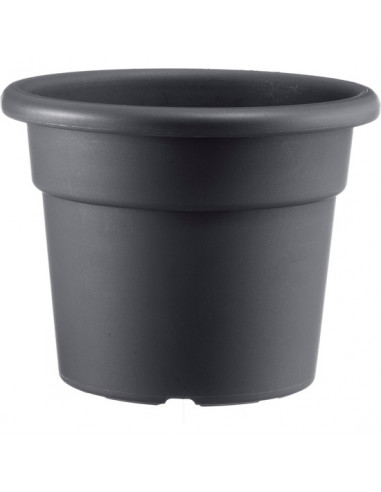 ARTPLAST CIL.030.CB.AN Pot rond CILINDRO Anthracite -  Ø30 x H.23 cm